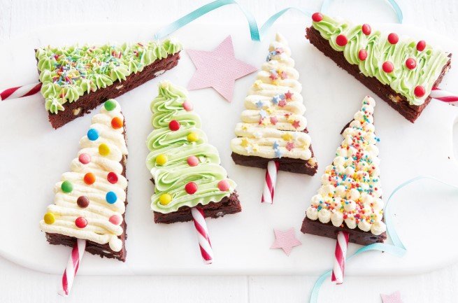 Πανεύκολα, χριστουγεννιάτικα brownies με σοκολάτα