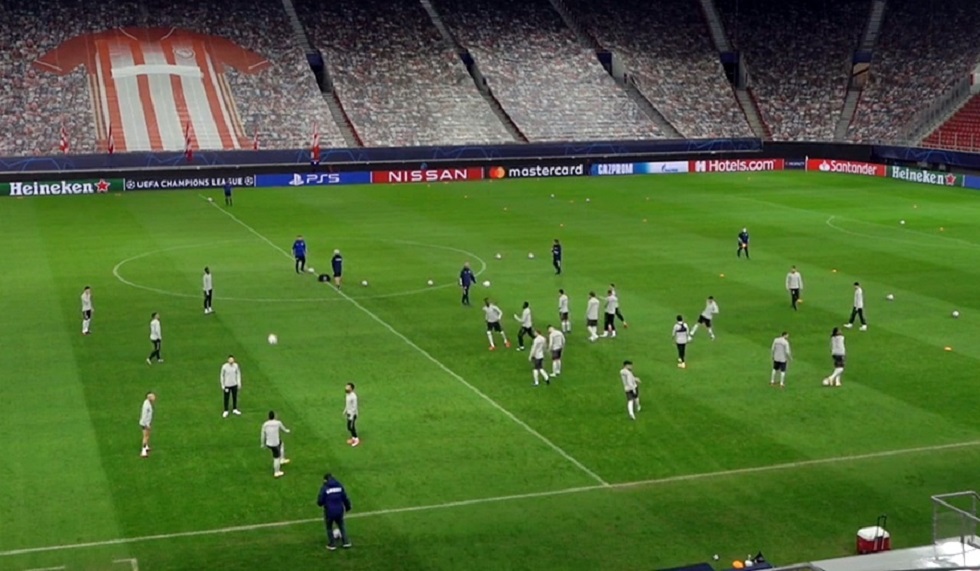 Ολυμπιακός : Η τελευταία προπόνηση πριν την Πόρτο