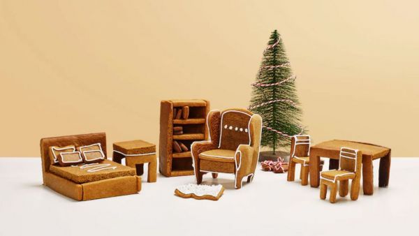 Τώρα μπορείς να φτιάξεις χριστουγεννιάτικο μπισκοτόσπιτο με έπιπλα IKEA