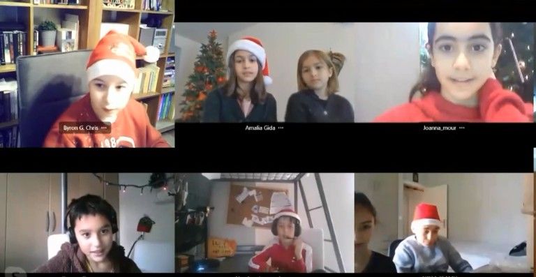 Κάλαντα πρωτοχρονιάς… μέσω Skype