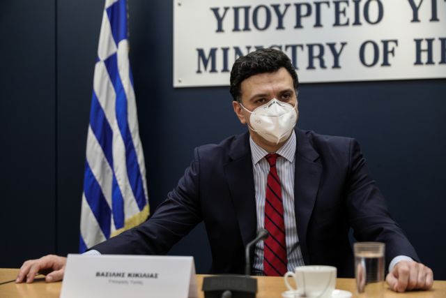 Κοροναϊός : Live η ενημέρωση του υπουργού Υγείας Β. Κικίλια
