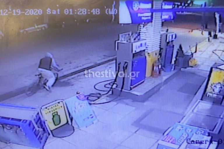 Θεσσαλονίκη : Πήγε να ληστέψει βενζινάδικο καβάλα σε… ποδήλατο
