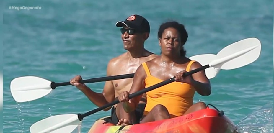 Χαβάη : Ξέγνοιαστες διακοπές για το ζεύγος Ομπάμα
