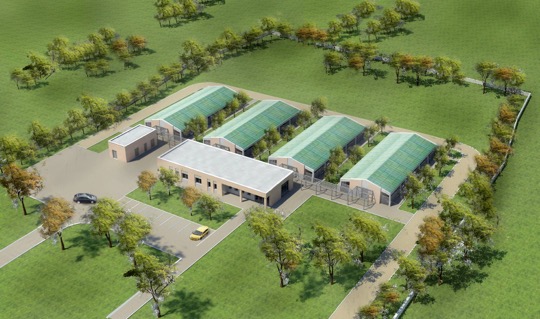 Πρότυπο καταφύγιο ζώων στο Μαρκόπουλο