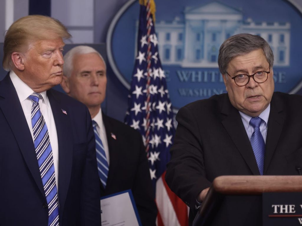 Και ο υπουργός Δικαιοσύνης αδειάζει τον Τραμπ : Δεν διαπιστώθηκε νοθεία στις εκλογές