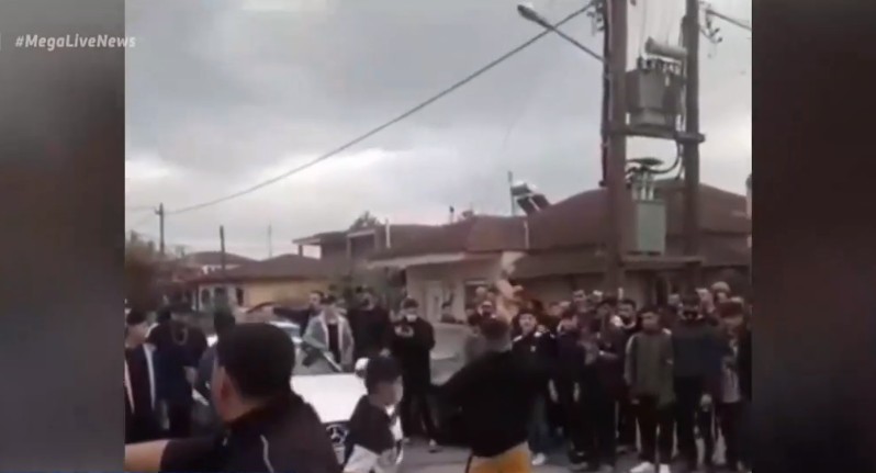 Κοροναϊός : Σάλος από τα γυρίσματα βίντεο κλιπ στην Ημαθία – Συνωστισμός, χορός και πυροβολισμοί