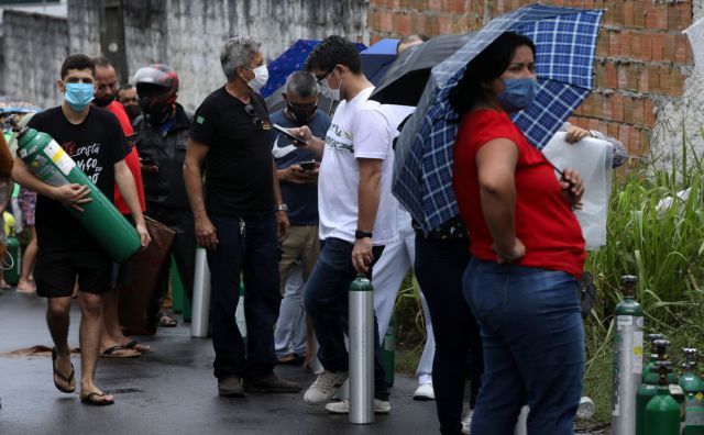 Κοροναϊός - Βραζιλία : Τέταρτη συνεχόμενη μέρα με πάνω από 1.000 νεκρούς
