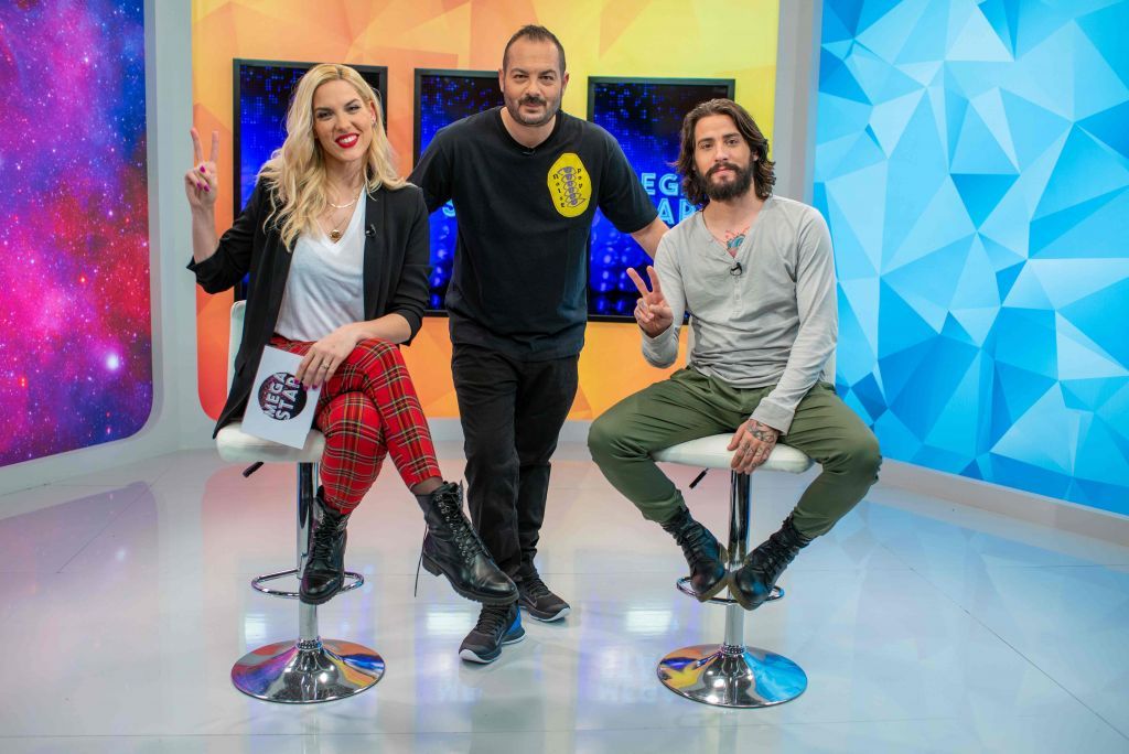 «MEGA STAR»: Ο Αναστάσιος Ράμμος στην παρέα της Γαστεράτου και του Δημητριάδη