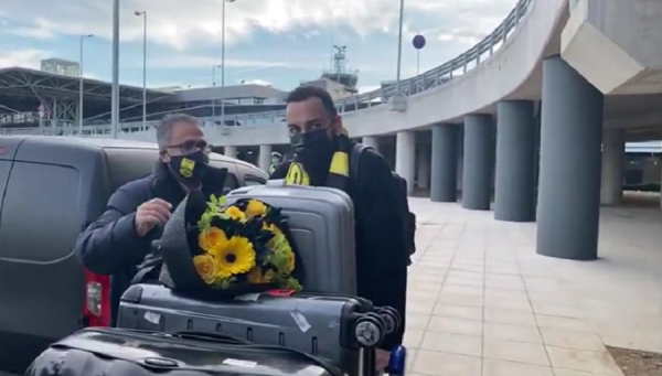 Αρης : Έφτασε στη Θεσσαλονίκη ο Μήτρογλου