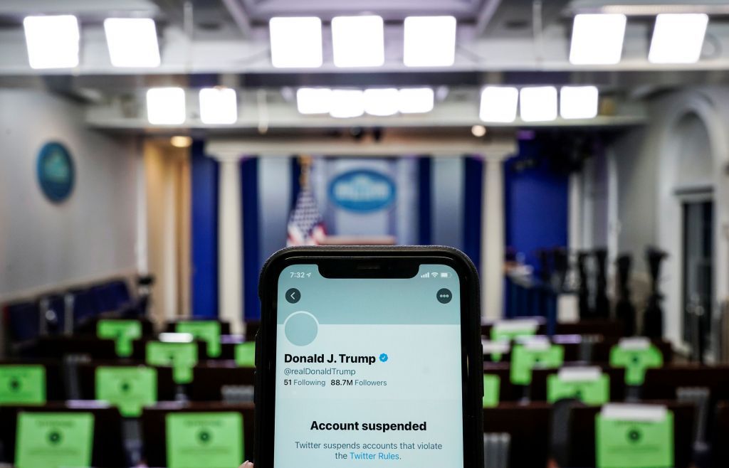 Υποχωρεί η μετοχή του Twitter μετά το μπλόκο στον Τραμπ