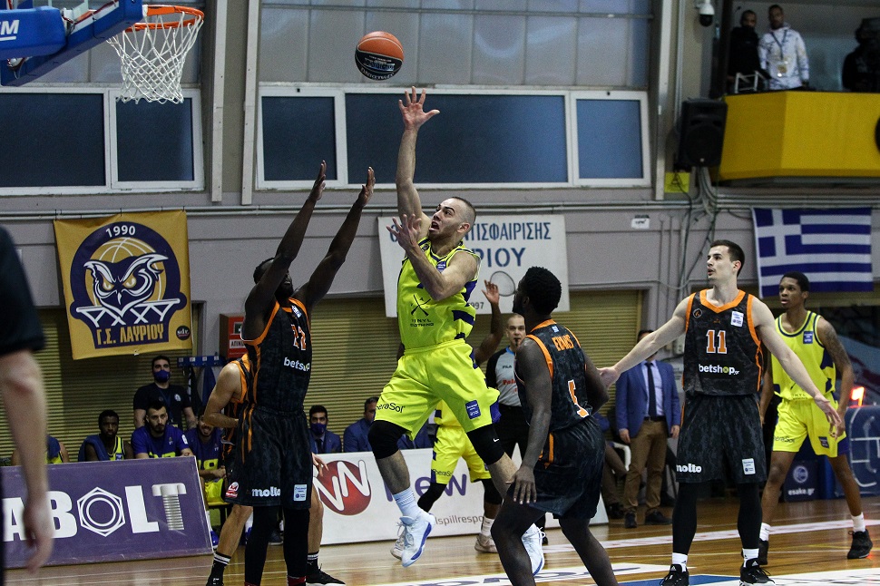 «Τρένο» το Λαύριο (75-72)