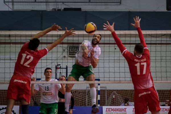 Εύκολη νίκη του Παναθηναϊκού στη Βέροια (3-0 σετ)