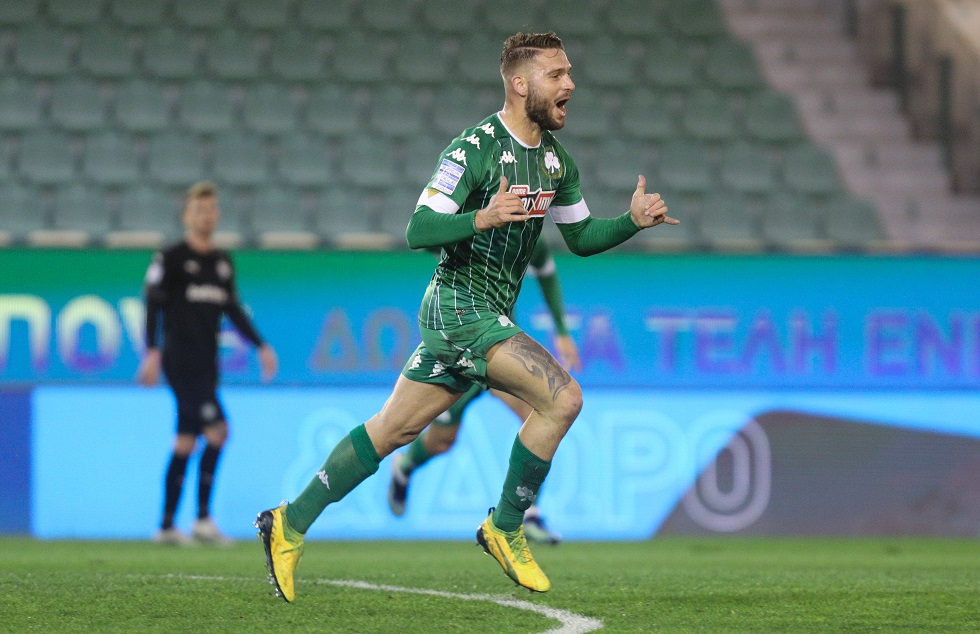 Παναθηναϊκός – ΟΦΗ : Σέντρα του Εμμανουηλίδη, κεφαλιά του Σένκεφελντ και 1-0