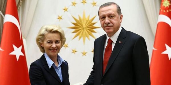 Ολοκληρώθηκε η τηλεδιάσκεψη φον ντερ Λάιεν με Ερντογάν – Τι συζήτησαν