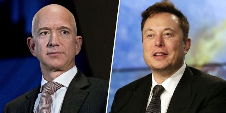 Μπέζος – Μασκ : Οι δύο πλουσιότεροι άνθρωποι του κόσμου τσακώνονται για τους δορυφόρους τους