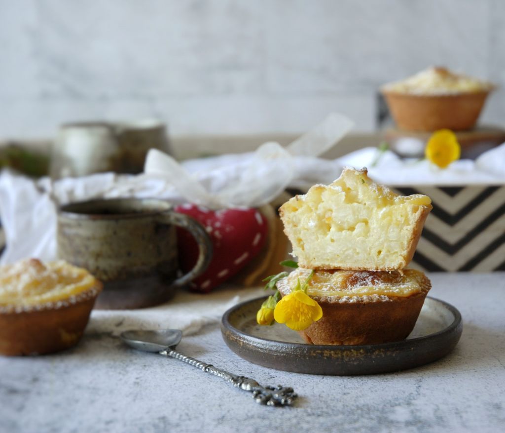 Ιταλικά ταρτάκια με ρυζόγαλο