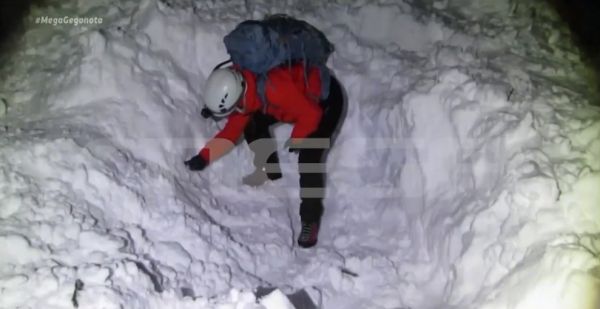 Τραγωδία στον Όλυμπο : Αποκλειστικό ντοκουμέντο του MEGA από την επιχείρηση ανεύρεσης των ορειβατών