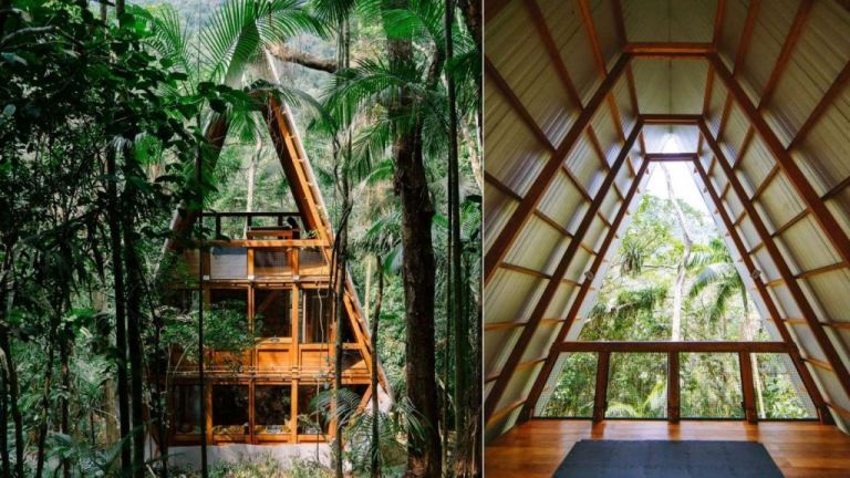 Μια κατοικία στη Βραζιλία εμπνέεται από τα σπίτια των μαϊμούδων