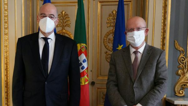 Greek-Turkish talks solely on delimitation of EEZ, continental shelf Dendias declares in Lisbon