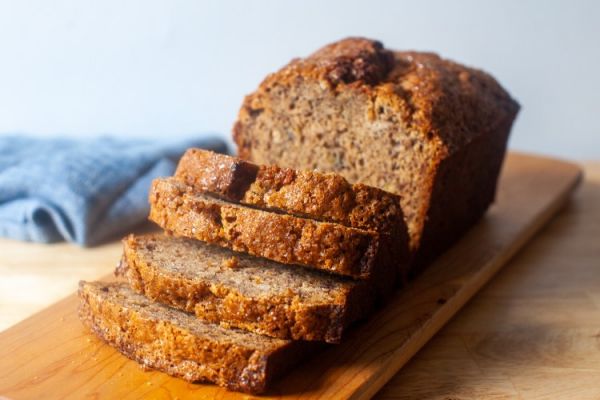 Πεντανόστιμο vegan banana bread