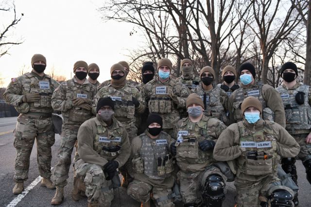 ΗΠΑ : Θετικοί στον κοροναϊό 200 Εθνοφρουροί που είχαν αναπτυχθεί στην Ουάσινγκτον