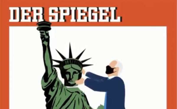 Τζο Μπάιντεν : Το εξώφυλλο του Der Spiegel για την αλλαγή «σκυτάλης» στις ΗΠΑ
