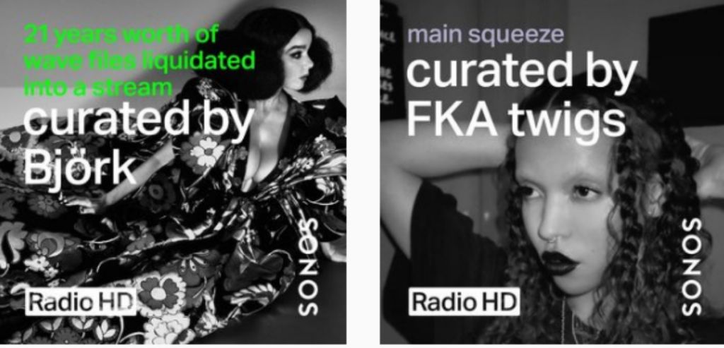 Björk, FKA twigs, the Chemical Brothers επιμελούνται προγράμματα στο Sonos Radio