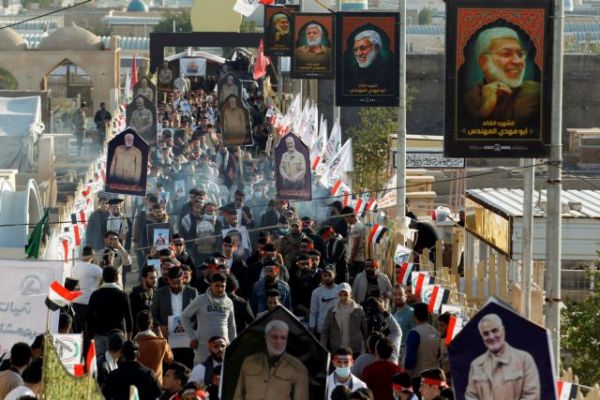 Ιράκ : Διαδηλώσεις για την επέτειο του ενός χρόνου από τη δολοφονία Σουλεϊμανί