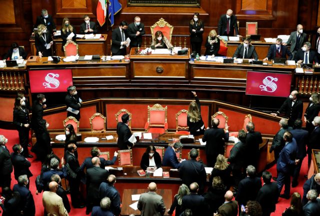 Ιταλία : Η Γερουσία έδωσε ψήφο εμπιστοσύνης στην κυβέρνηση Κόντε