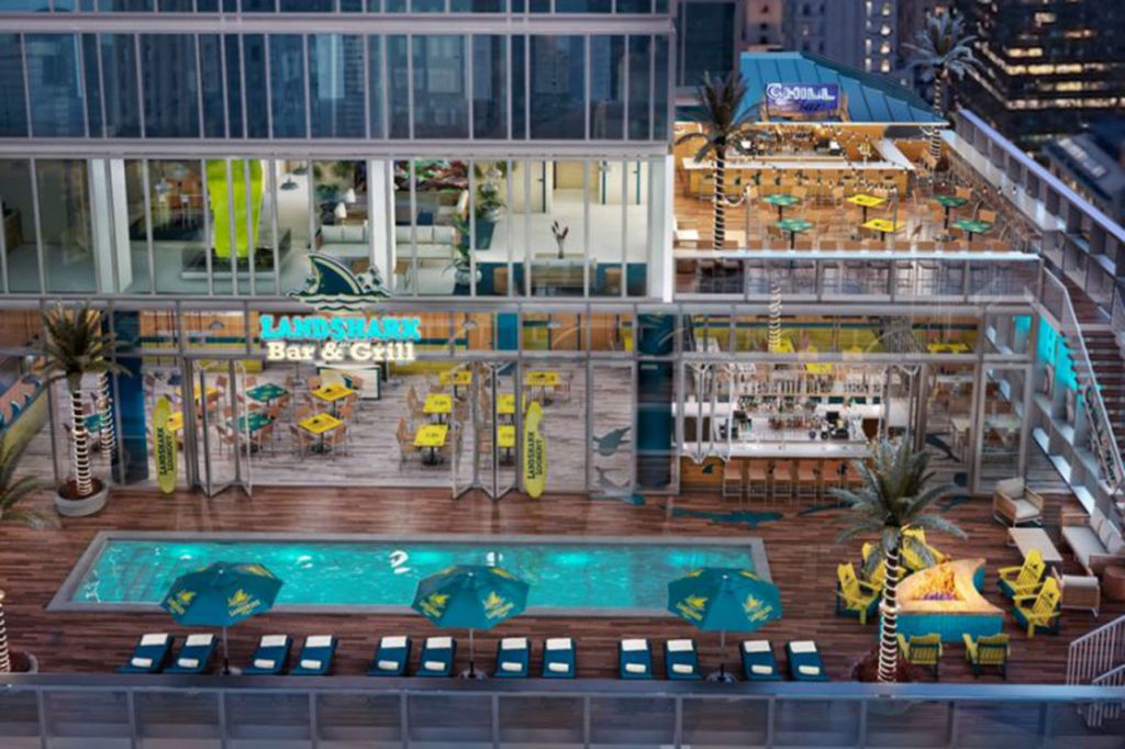 Ανοίγει Margaritaville στην Times Square - Καλοκαιρινό θέρετρο 32 ορόφων για συνταξιούχους
