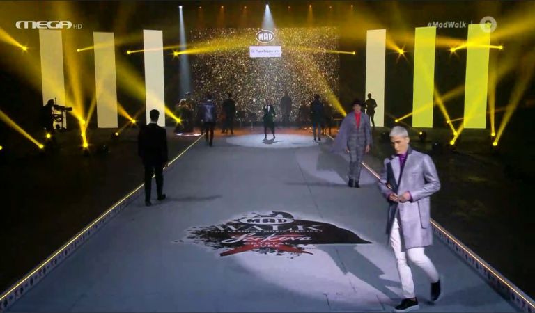 MadWalk 2020 : Η Πέννυ Μπαλτατζή έχει «Golden Eye» για τις δημιουργίες του G. Papadogamvros