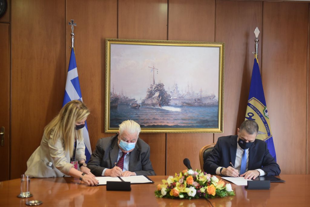 Μνημόνιο συνεργασίας ΥΠΕΘΑ - ΑμΚΕ «Κύκλωψ» για την προβολή της ελληνικής ναυτοσύνης
