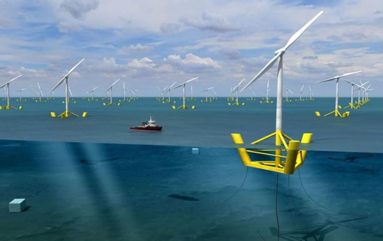 Πλωτά αιολικά πάρκα: Τι κάνει άραγε η Ελλάδα που έχει το Αιγαίο;