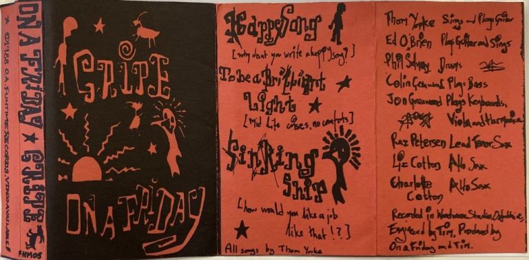 Demo των Radiohead από την εποχή που πήγαιναν σχολείο βγαίνει σε δημοπρασία