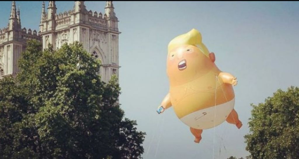 Museum of London : Στην συλλογή του μουσείου το μπαλόνι Trump Baby