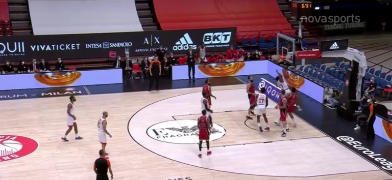 Μιλάνο – Ολυμπιακός : Το τρομερό «poster» του ΜακΚίσικ στον Χάινς