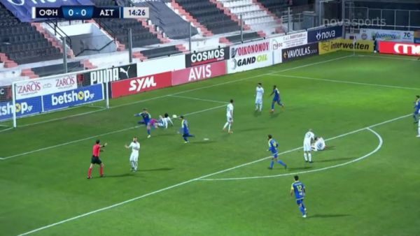 ΟΦΗ – Αστέρας Τρίπολης : Προβάδισμα με προβολή του Τζίμα για τους Αρκάδες