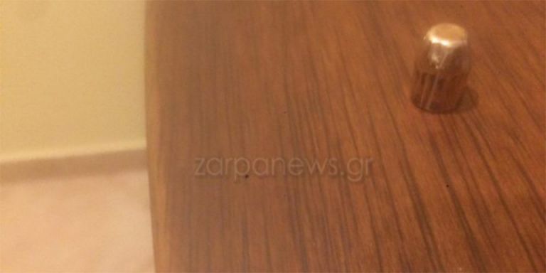 Κρήτη : Σφαίρα καρφώθηκε σε μπαλκόνι σπιτιού στην αλλαγή του χρόνου