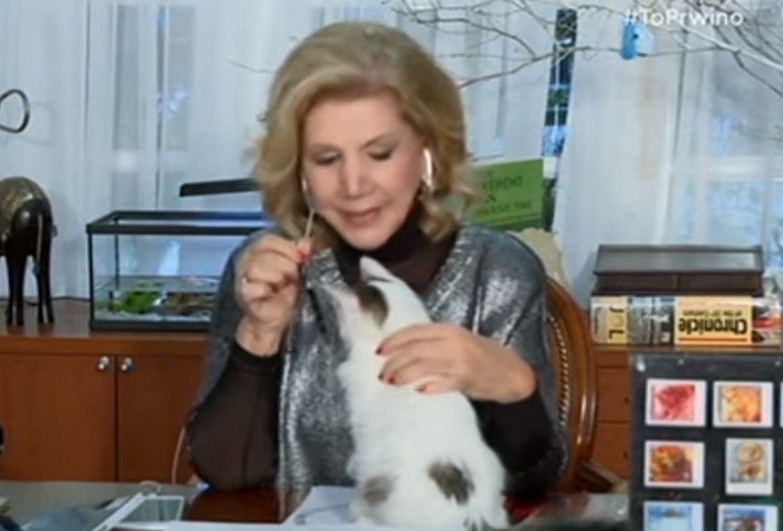 Λίτσα Πατέρα : Η on air επίθεση του γάτου της είναι ό,τι καλύτερο θα δεις σήμερα