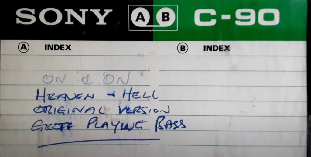 Heaven and Hell : Ακούστε σπάνια ντέμο ηχογράφηση του τραγουδιού των Sabbath 