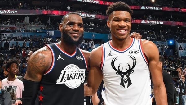 All Star Game: Τέταρτος σε ψήφους ο Αντετοκούνμπο, στην κορυφή ο ΛεΜπρόν