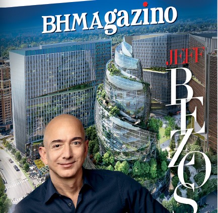 To BHMAgazino με τον Τζεφ Μπέζος στο εξώφυλλο