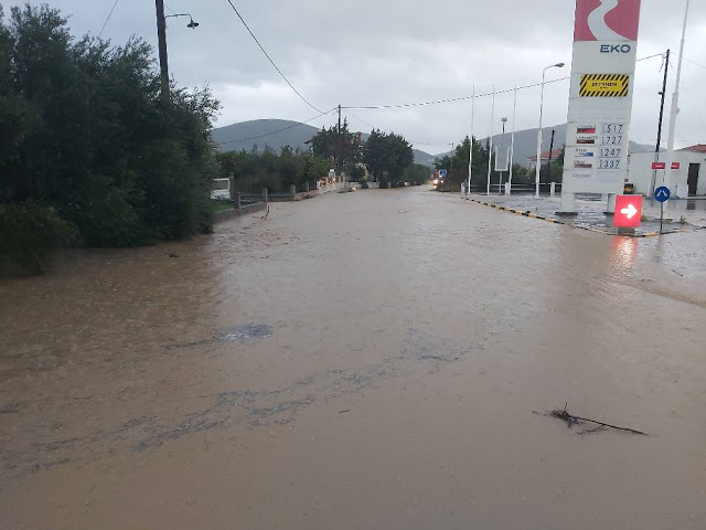 Σαρώνει η κακοκαιρία στο Ανατολικό Αιγαίο – Σοβαρές ζημιές σε Πάτμο, Σάμο, Λέσβο και Ρόδο
