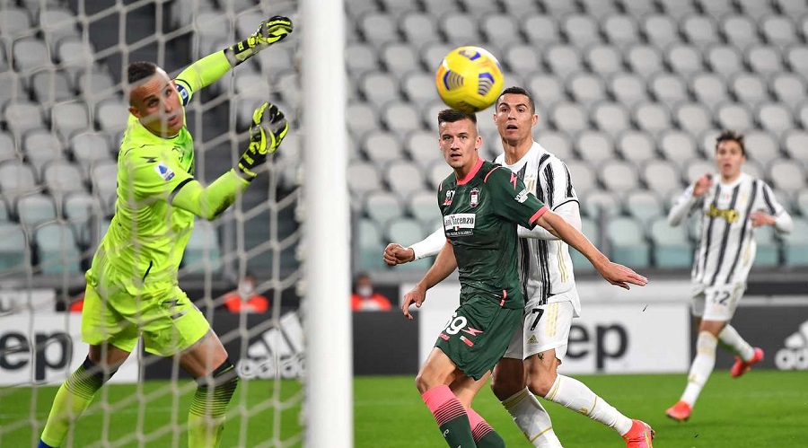 Γιουβέντους – Κροτόνε 3-0 : Ο Κριστιάνο την κρατά «ζωντανή»