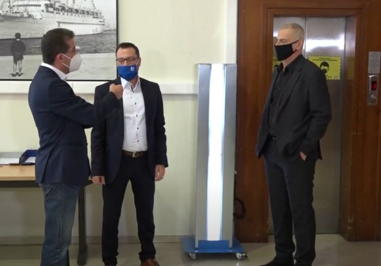 Καινοτόμο σύστημα αποστείρωσης και καθαρισμού της ατμόσφαιρας από τον δήμο Πειραιά