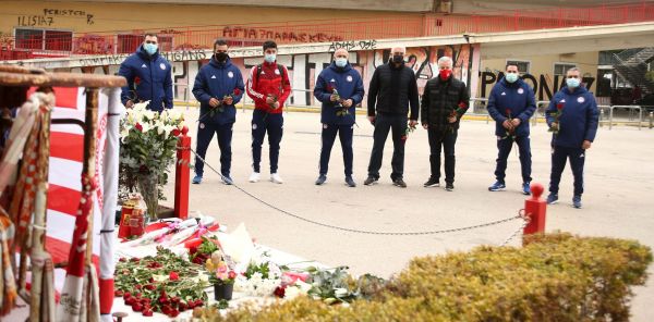 Απέτισε φόρο τιμής η Ακαδημία του Ολυμπιακού