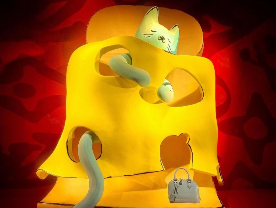 Εικαστική «παρέμβαση» σε μπουτίκ Louis Vouitton στην Νέα Υόρκη