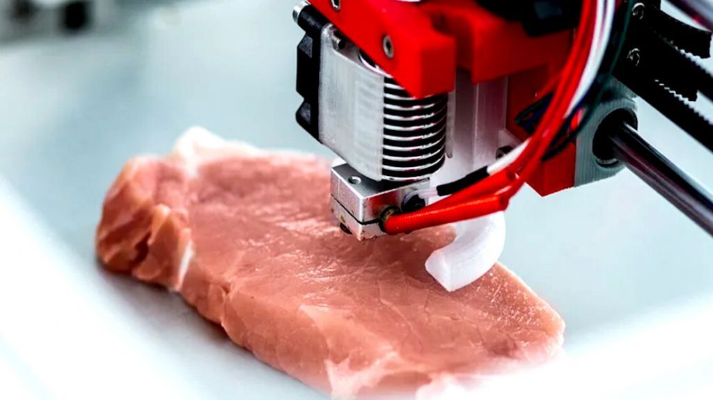 Έφθασε η πρώτη 3D printed rib eye μπριζόλα