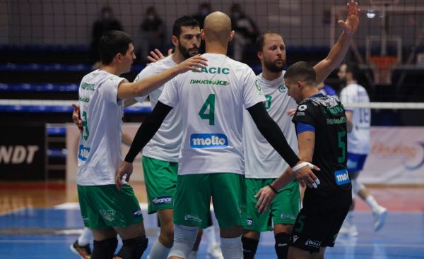 Παναθηναϊκός : Με μάσκες οι βολεϊμπολίστες κόντρα στην Κηφισιά