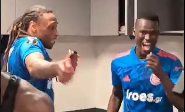 Ολυμπιακός : Τα συγχαρητήρια στον Χασάν και το πάρτι στα αποδυτήρια